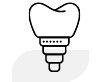 Emoji de implante dental