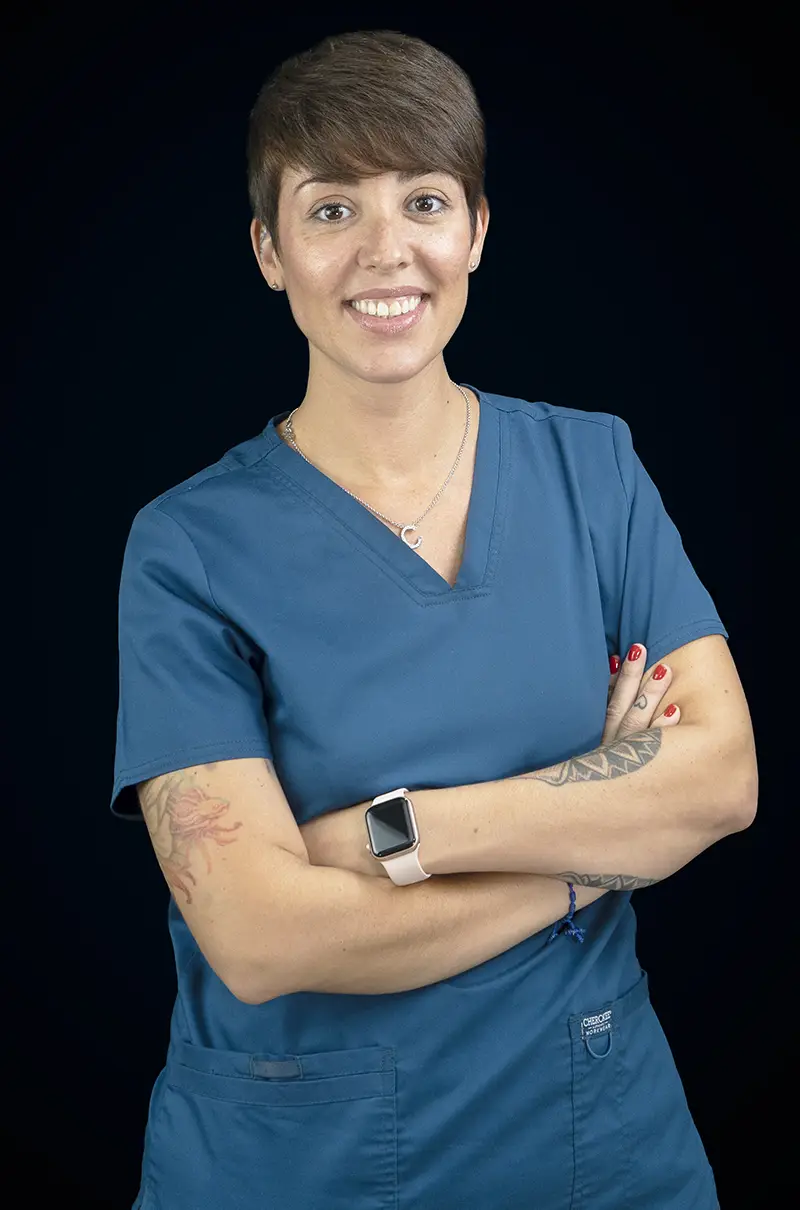 Lorena Quintanilla, coordinadora de Atención al Paciente en Clínicas Sanium Plaza del Altozano, Albacete