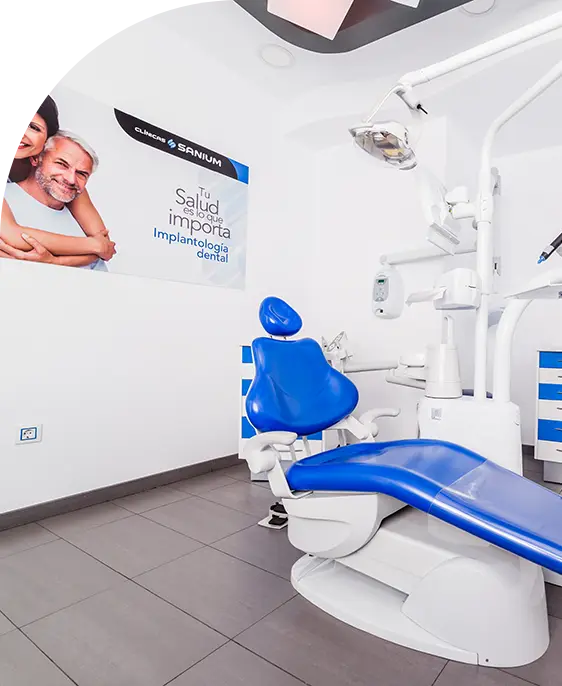 Interior de un box de Clínicas Sanium